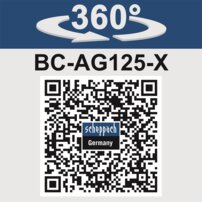 Scheppach BC-AG125-X - uhlová brúska