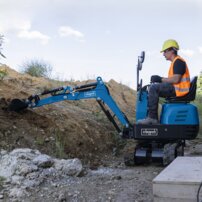 Scheppach EXC 815 - minibager