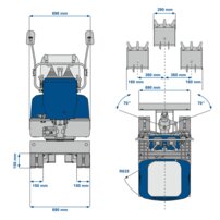 Scheppach EXC 815 - minibager
