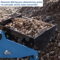 pásový smykový nakladač Scheppach MKL 730