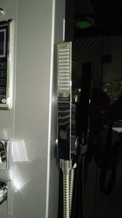 Parný sprchový box + infračervená kabína D73,100x100x215cm