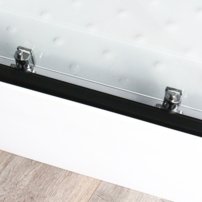 Sprchová kabína Insignia 115 Platinum, Čierny rám Model 2023