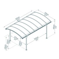 Prístrešok Canopia-Palram Vitoria 5000
