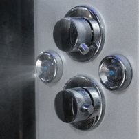 Parná sprchová kabína Insignia Premium 1100x700mm - chrómový rám/ľavé prevedenie Model 2022