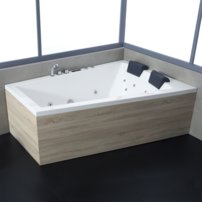 AWT GE105E s drevenou zásterou 180x130
