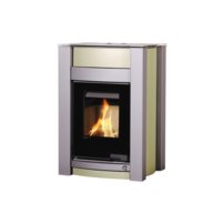 Krbové kachle HS Flamingo Kalmar 11/5 Olivová s výmenníkom - AQUAFLAM