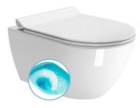 PURA WC závesné 55x36 cm, SWIRLFLUSH, ExtraGlaze