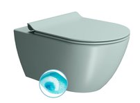 PURA WC závesné 55x36 cm, SWIRLFLUSH, ghiaccio dual-mat