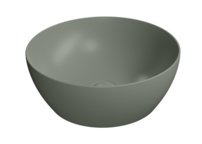 PURA umývadlo na dosku, priemer 42 cm, agave mat