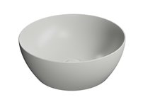 PURA umývadlo na dosku, priemer 42 cm, cenere mat