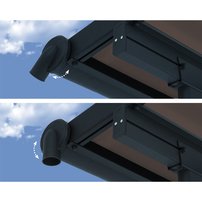 Palram Capri 3000 Antracit 3 x 3