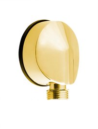 Vývod sprchy, priemer 50mm, zlato