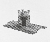 Podlahová časť pre uchytenie batérie VO021 a VO021BR do podlahy