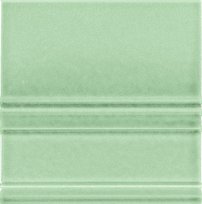 MODERNISTA Rodápie Clasico C/C Verde Claro 15x15