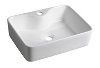 BALENA keramické umývadlo, 48x13,5x37 cm, na dosku