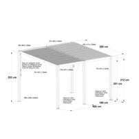 Riwall PRO RMBP 13 x 10 Anthracite