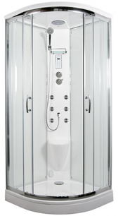 ARTTEC BRILIANT NEW - Parná kabína model 9 clear
