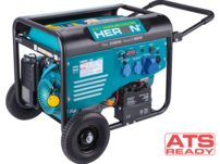 Elektrocentrála benzín plyn 1F, 8,2kW, 17HP, možnosť ATS, HERON 8896326