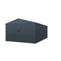 kovová garáž Riwall PRO RMCG 20x13 Anthracite 3,8x6 m