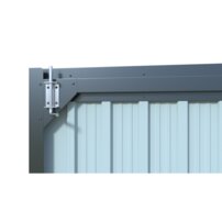 kovová garáž Riwall PRO RMCG 20x13 Anthracite 3,8x6 m