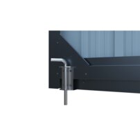 kovová garáž Riwall PRO RMCG 20x13 Anthracite 3,8x6 m