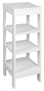 ETIDE policový regál 36x86x36 cm, biela mat