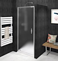 SIGMA SIMPLY sprchové dvere otočné 780-820 mm, sklo Brick