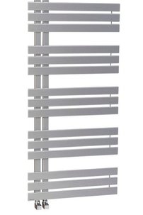 SILVANA vykurovacie teleso 500x1236mm, metalická strieborná