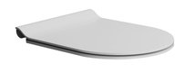 WC sedátko Soft Close SLIM, duroplast, biela mat/chróm
