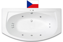 ARTTEC TITAN SURF 180 x 100 hydromasážna akrylátová vaňa