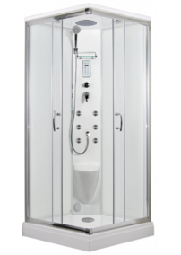 ARTTEC SMARAGD NEW - Parná kabína model 9 clear