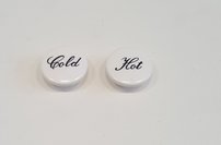 ANTEA označení teplé a studené vody, pár, AJ (Hot+Cold)