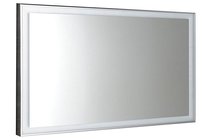 LUMINAR LED podsvietené zrkadlo v ráme 1200x550mm, chróm