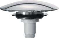 Náhradná plastová zátka Click Clack, 72mm, chróm