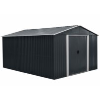 záhradný domček Riwall Pro RMSA 12x10 Anthracite 3 x 3,7 m