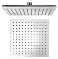 Hlavová sprcha štvorec 254x254 mm, ABS / chróm