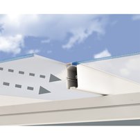 Palram Sierra 5400 biela 3 X 5,46