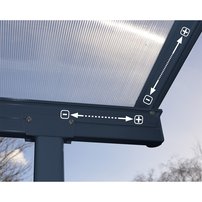 Canopia- Palram Sierra 5400 Antracit 3 X 5,46