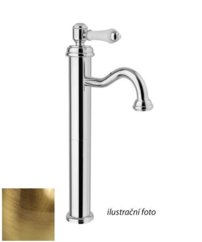 VIENNA stojánkova umývadlová batéria vysoká bez výpuste, bronz