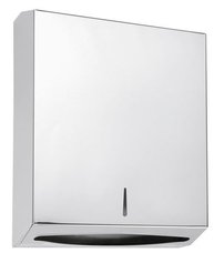 Zásobník na papierové uteráky 285x370x105mm, brúsená nerez