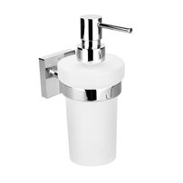 X-SQUARE dávkovač mydla 200ml, chróm