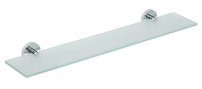 X-ROUND  E sklenená polička, 600x130mm, chróm