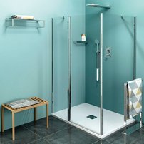 Zoom Line obdĺžniková sprchová zástena 1300x900mm L/P varianta