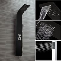 Masážny panel Antikalc NOVEL 4 funkcie čierny