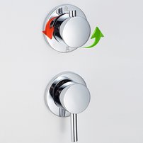 Masážny panel Antikalc NOVEL 4 funkcie biely