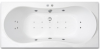 ARTTEC KRONA LUXUS 180 x 80 hydromasážna akrylátová vaňa