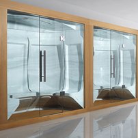 AWT parná sauna W206D červený céder 230x130 9kW Harvia