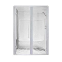 AWT parná sauna S200B alu 146x131 vpravo