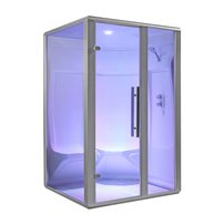 AWT parná sauna S200D alu 114x131 vpravo