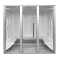 AWT parná sauna S206A alu 220x191 10,8kW Harvia